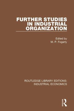 Cover Further Studies in Industrial Organization (eBook, PDF)