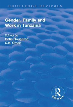 Cover Gender, Family and Work in Tanzania (eBook, ePUB)