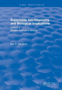 Superoxide Ion: Volume II (1991) (eBook, ePUB) - Afanas'ev, Igor B.