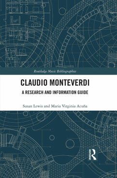 Claudio Monteverdi (eBook, PDF) - Lewis, Susan; Acuña, Maria Virginia