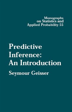 Predictive Inference (eBook, ePUB) - Geisser, Seymour