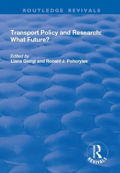Transport Policy and Research (eBook, ePUB) Cover Transport Policy and Research (eBook, ePUB)