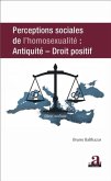 PERCEPTIONS SOCIALES DE L'HOMOSEXUALITE (eBook, PDF)