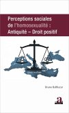 PERCEPTIONS SOCIALES DE L'HOMOSEXUALITE (eBook, ePUB)