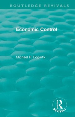 Cover Routledge Revivals: Economic Control (1955) (eBook, ePUB)