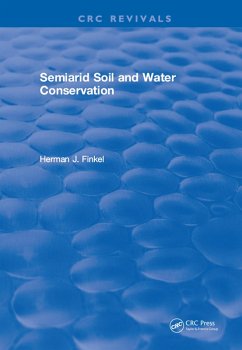 Cover Semiarid Soil and Water Conservation (eBook, ePUB)