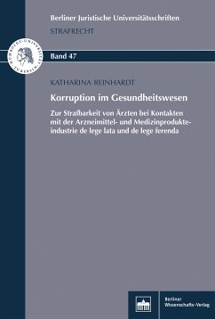 Korruption im Gesundheitswesen (eBook, PDF) - Reinhardt, Katharina
