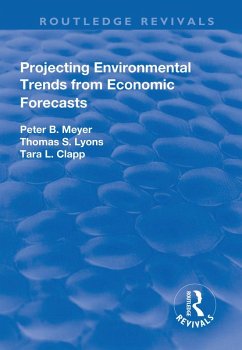 Cover Projecting Environmental Trends from Economic Forecasts (eBook, ePUB)