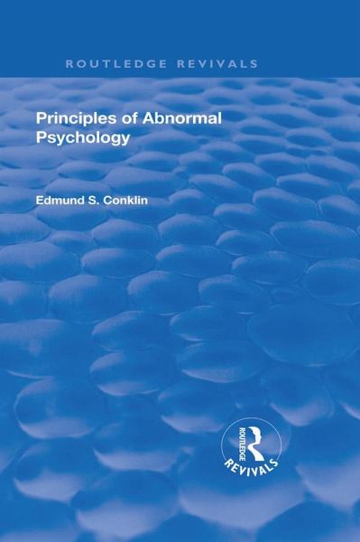 Revival: Principles of Abnormal Psychology (1928) (eBook, PDF)