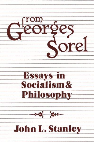 From Georges Sorel (eBook, ePUB)