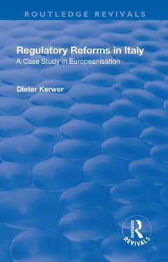 Regulatory Reforms in Italy (eBook, PDF) - Kerwer, Dieter