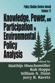 Knowledge, Power, and Participation in Environmental Policy Analysis (eBook, PDF)