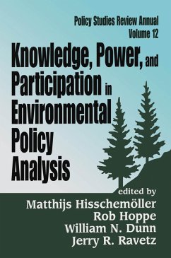 Knowledge, Power, and Participation in Environmental Policy Analysis (eBook, PDF) - Hoppe, Rob
