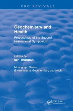 Cover Geochemistry and Health (1988) (eBook, PDF)
