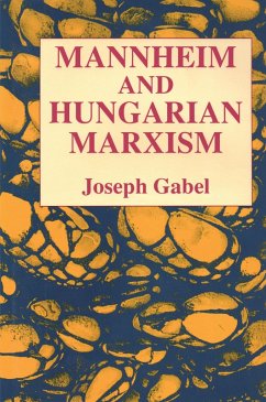 Karl Mannheim and Hungarian Marxism (eBook, ePUB)