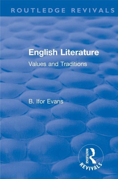 Routledge Revivals: English Literature (1962) (eBook, PDF) Routledge Revivals: English Literature (1962) (eBook, PDF)