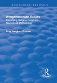 Wittgensteinian Values (eBook, PDF)
