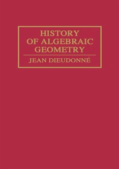 History Algebraic Geometry (eBook, PDF) - Dieudonné, Jean