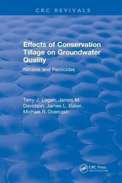 Cover Effects Conservation Tillage On Ground Water Quality (eBook, PDF)