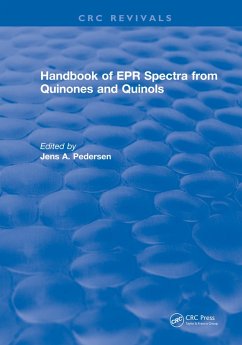 Handbook of EPR Spectra from Quinones and Quinols (eBook, PDF) - Pedersen, Jens A.