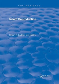 Insect Reproduction (eBook, PDF) - Leather, S. R.