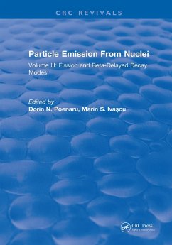 Cover Particle Emission From Nuclei (eBook, PDF)