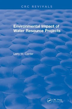 Cover Environmental Impact of Water Resource Projects (eBook, PDF)