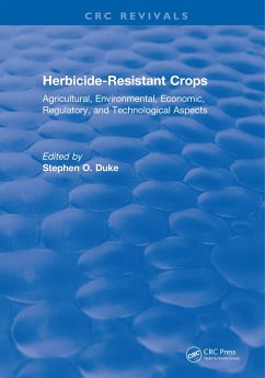 Herbicide-Resistant Crops (eBook, PDF) - Duke, Stephen O.