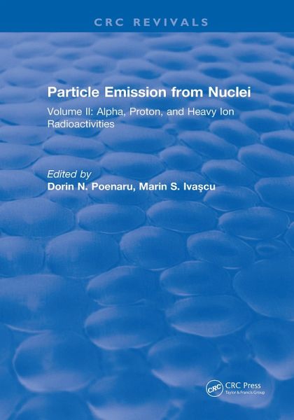 Particle Emission From Nuclei (eBook, PDF)