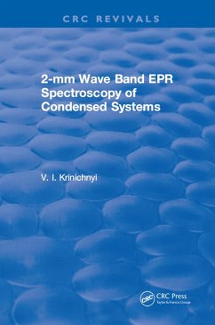 Cover 2-mm Wave Band EPR Spectroscopy of Condensed Systems (eBook, PDF)