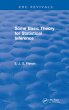 Some Basic Theory for Statistical... - Bild 1