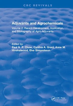 Cover Adjuvants and Agrochemicals (eBook, PDF)