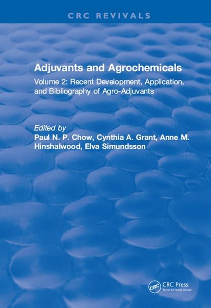 Adjuvants and Agrochemicals (eBook, PDF) Adjuvants and Agrochemicals (eBook, PDF)
