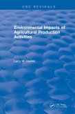 Environmental Impact of Agricultural Production Activities (eBook, PDF)