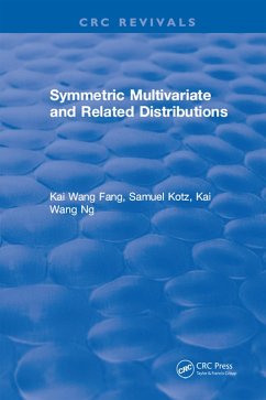 Symmetric Multivariate and Related Distributions (eBook, PDF) - Fang, Kai Wang
