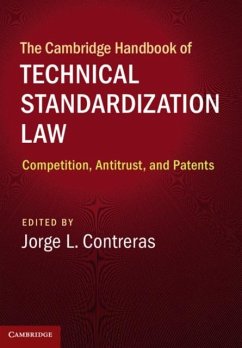 Cover Cambridge Handbook of Technical Standardization Law (eBook, PDF)