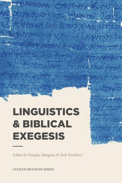 Linguistics & Biblical Exegesis (eBook, ePUB)