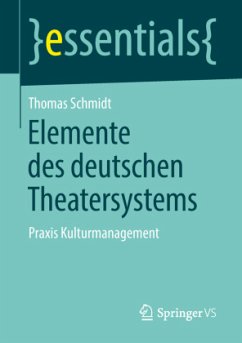 Elemente des deutschen Theatersystems - Schmidt, Thomas