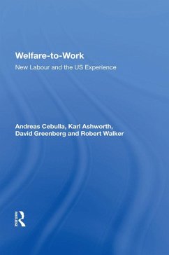 Welfare-to-Work (eBook, ePUB) - Cebulla, Andreas