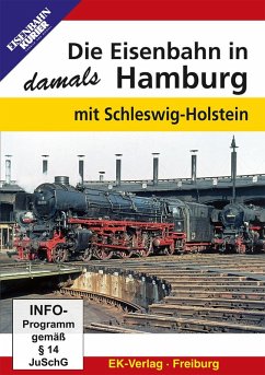 Cover Die Eisenbahn in Hamburg - damals, 1 DVD-Video