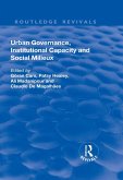 Urban Governance, Institutional Capacity and Social Milieux (eBook, PDF)