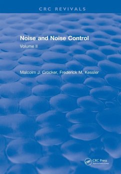 Noise and Noise Control (eBook, ePUB) - Crocker, Malcolm J.