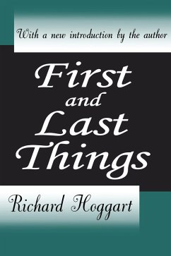 First and Last Things (eBook, PDF) Cover First and Last Things (eBook, PDF)