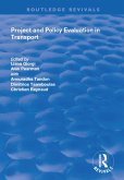 Project and Policy Evaluation in Transport (eBook, PDF)