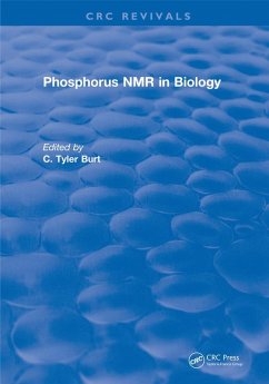 Phosphorus NMR in Biology (eBook, ePUB) - Burt, C.