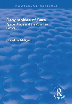 Geographies of Care (eBook, PDF) - Milligan, Christine
