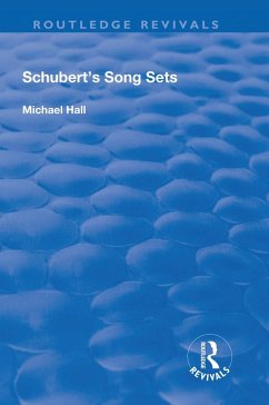 Cover Schubert's Song Sets (eBook, PDF)