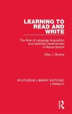 Learning to Read and Write (eBook, PDF) Learning to Read and Write (eBook, PDF)