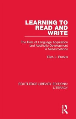 Learning to Read and Write (eBook, PDF) - Brooks, Ellen J.