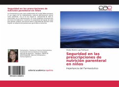 Seguridad en las prescripciones de nutrición parenteral en niños - Lugo Rodriguez, Gladys Beatriz